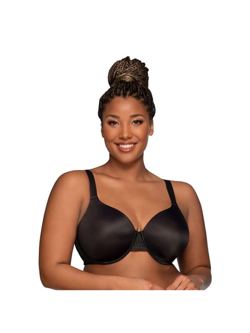 NWT Vanity Fair Beauty Back Minimizer Bra 42DD Black